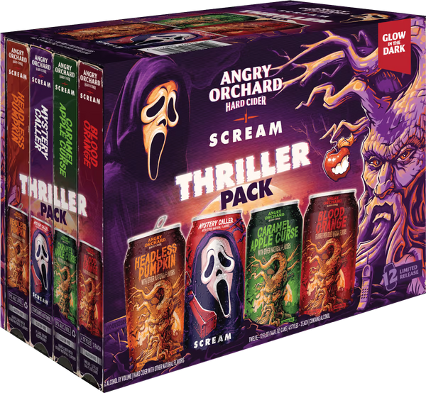 Angry Orchard Scream Thriller Variety Pack Hard Cider 12pk Cans