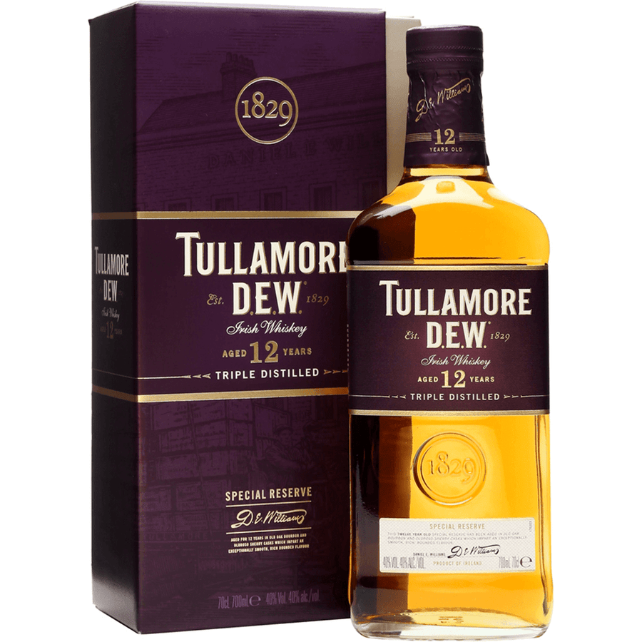 Tullamore Dew 12 Year Special Reserve Irish Whisky - Bourbon Central
