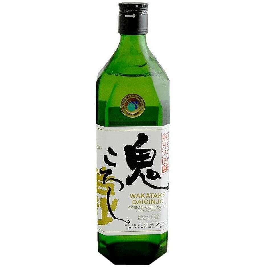 Wakatake Sake Tokubetsu Honjozo Onikoroshi - Bourbon Central