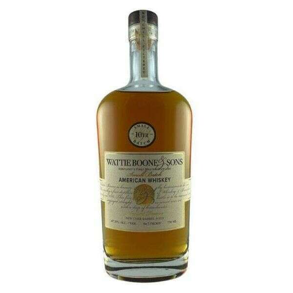 Wattie Boone & Sons 10 Year Small Batch American Bourbon - Bourbon Central