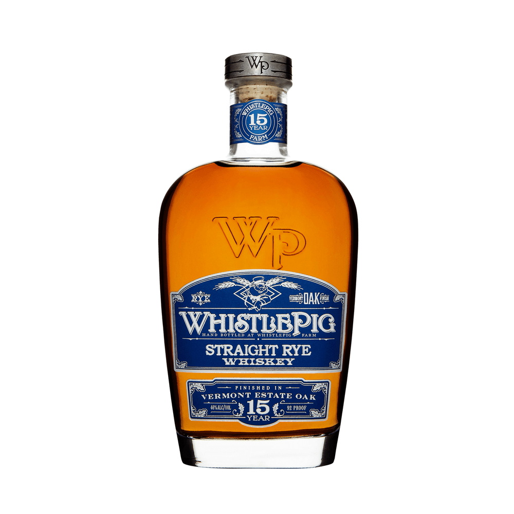 WhistlePig 15 Year Estate Oak Rye Whiskey - Bourbon Central