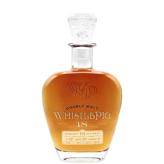 WhistlePig 18 Year Old Double Malt Straight Rye Whisky - Bourbon Central