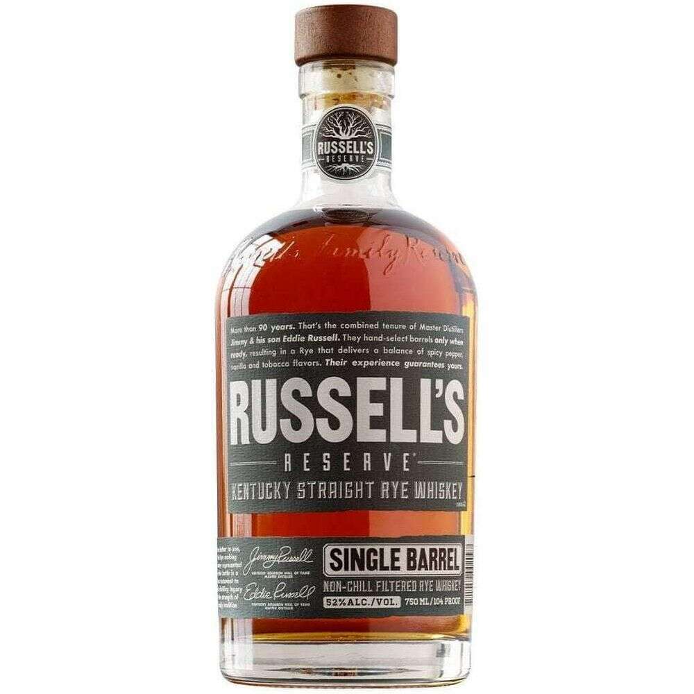 Wild Turkey Russell's Reserve Single Barrel Kentucky Straight Rye Whiskey - Bourbon Central
