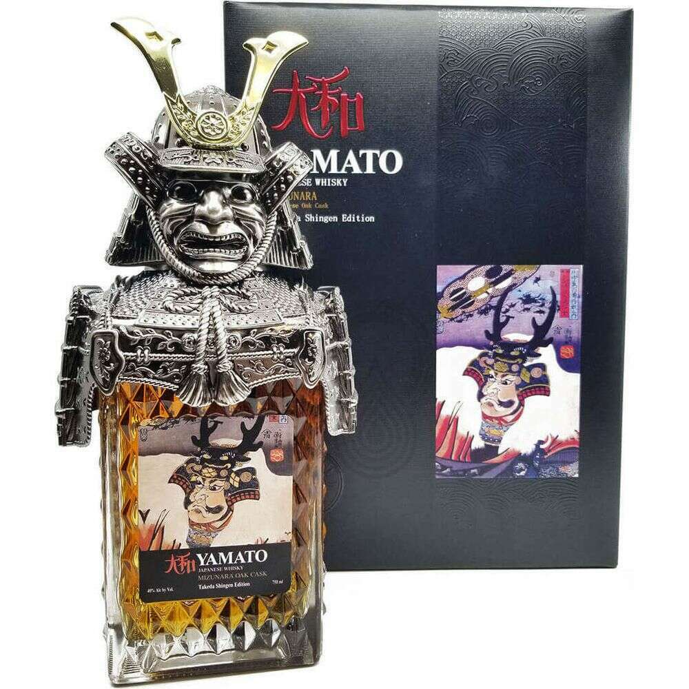 Yamato Mizunara Oak Cask Japanese Whisky Takeda Shingen Edition - Bourbon Central