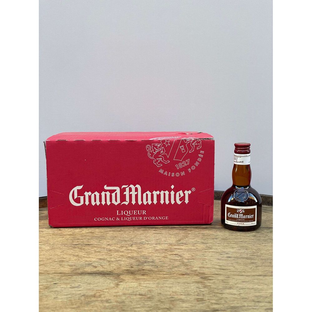 Grand Marnier Orange Liqueur Cordon Rouge Mini Shots (12 Of 50ML)
