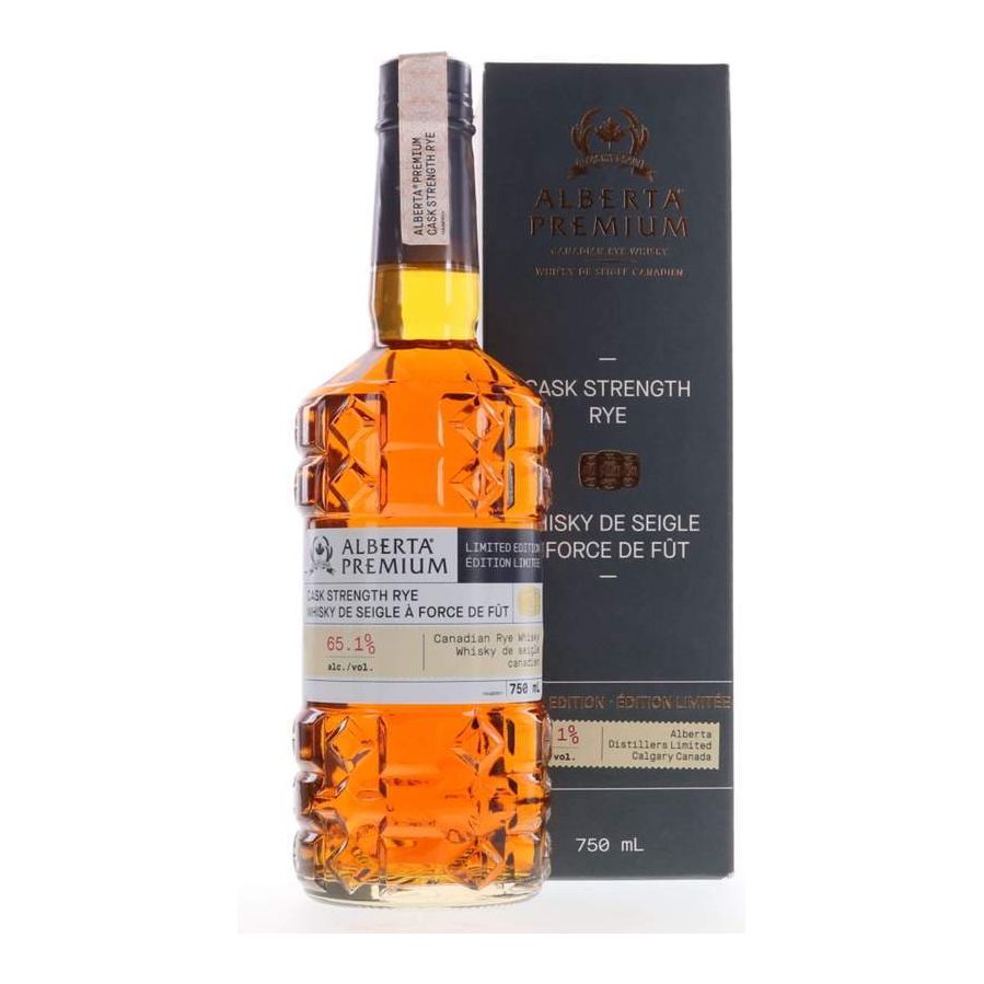 Alberta Premium Cask Strength Canadian Rye Whisky (750 ml)