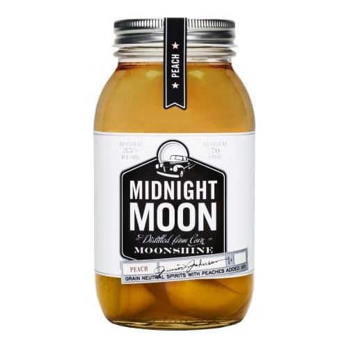 Midnight Moon Junior Johnson's Peach Moonshine:Bourbon Central