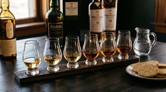 How to Host a Scotch Tasting Flight at Home for National Scotch Day 2026 (A 6-Bottle Guide, Light to Peat)