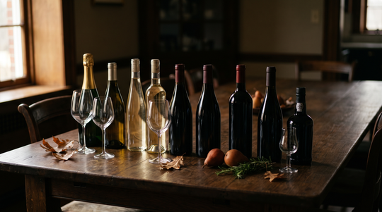 Buy Your Thanksgiving Wine Now (2026): Why September Is the Shipping Window, the Eight-Bottle Table Plan, and What Actually Pairs With Turkey