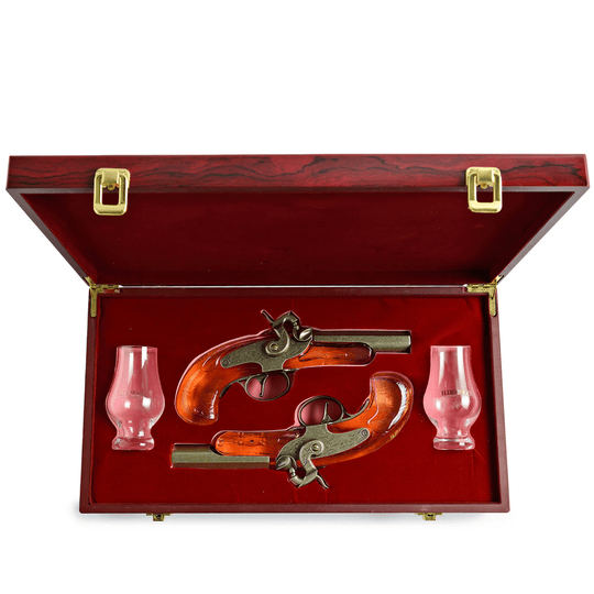 H. Deringer Bourbon Whiskey Pistol Gift Set: A Collectible Blend of History and Taste