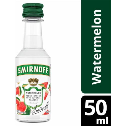 Smirnoff Vodka Watermelon 10 x 50ml | Mini Alcohol Bottles:Bourbon Central