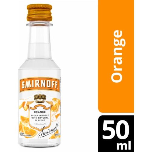 Smirnoff Vodka Orange 10 x 50ml | Mini Alcohol Bottles:Bourbon Central