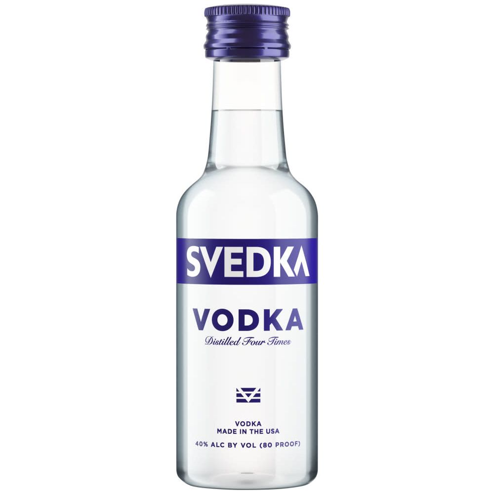 Svedka Vodka 10 x 50ml | Mini Alcohol Bottles:Bourbon Central