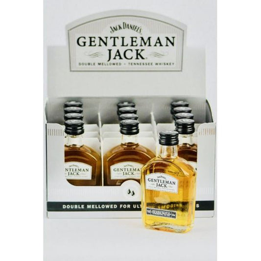 Gentleman Jack Whiskey 12 x 50ml | Mini Alcohol Bottles:Bourbon Central
