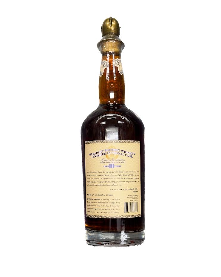 WWS 10 Year Old Straight Bourbon Whisky Finish In Cognac Cask Classic Collection