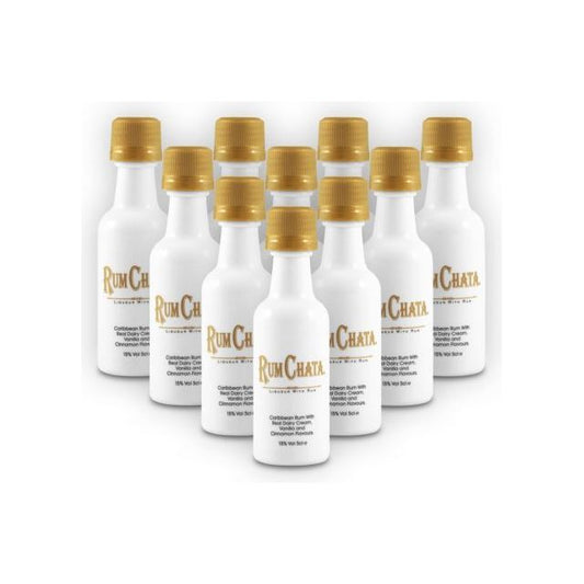 Rum Chata 10 x 50ml | Mini Alcohol Bottles:Bourbon Central