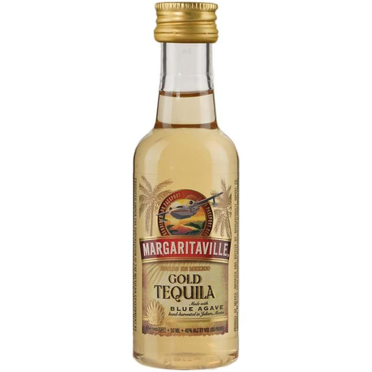 Margaritaville Gold Tequila 10 x 50ml | Mini Alcohol Bottles:Bourbon Central