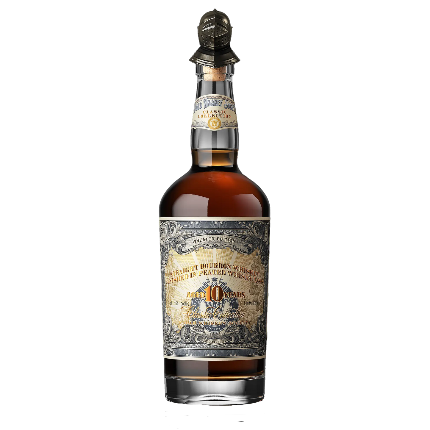 WWS 10 Year Old Straight Bourbon Whisky Finish In Peated Whisky Cask