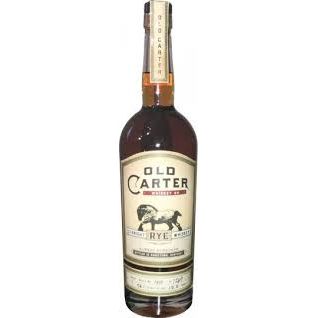 Old Carter Very Small Batch Barrel Strength Rye Whiskey 750Ml:Bourbon Central