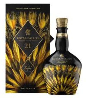 Chivas Brothers Royal Salute x Harris Reed Scotch Blended Limited Fashion Edition Tan Bottle 21 Year