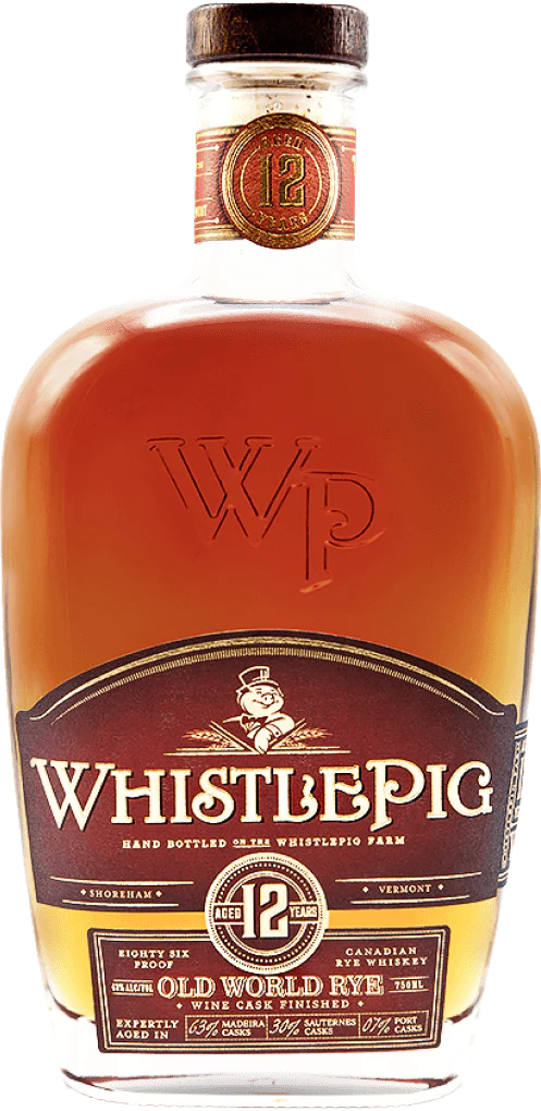 WhistlePig 12 Year Old World Rye Whiskey