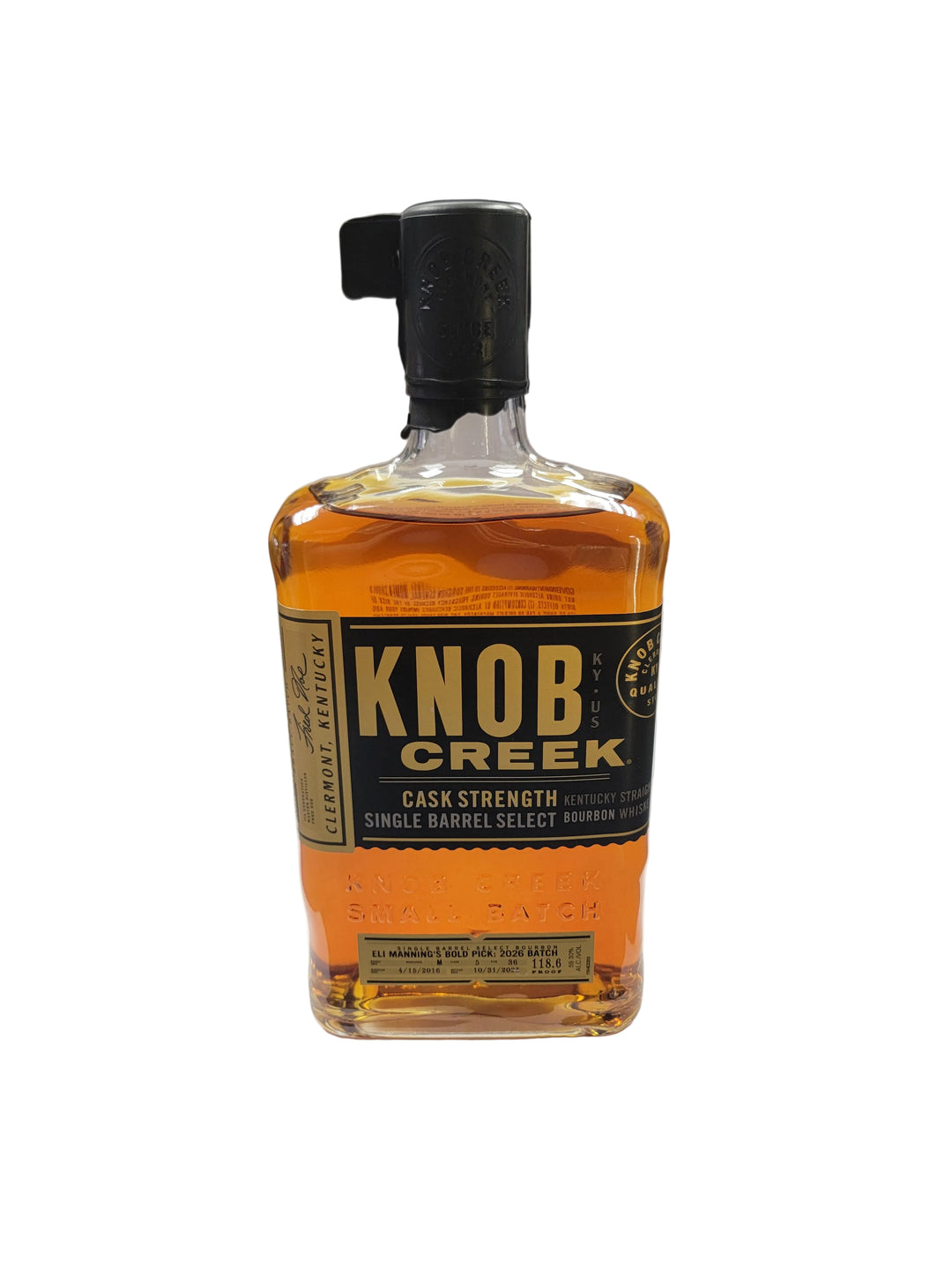 Knob Creek Charred Stave Single Barrel Bourbon