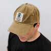 Pappy & Co Old Rip Van Winkle Waxed Cotton Hat in Sandstone