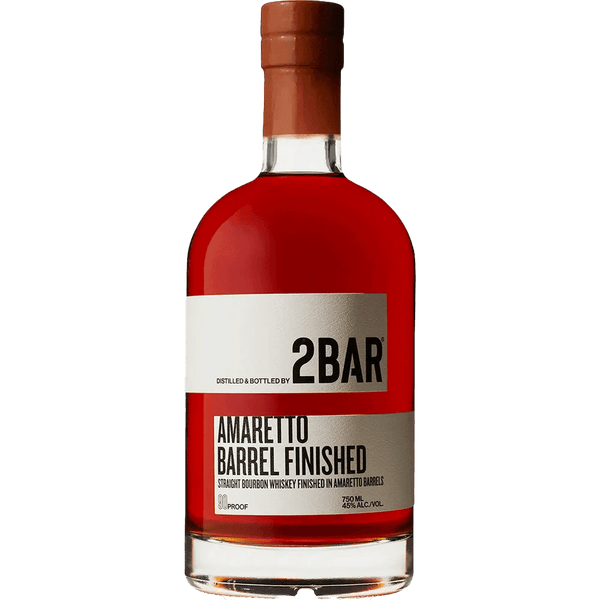 2BAR Amaretto Barrel Finished Bourbon