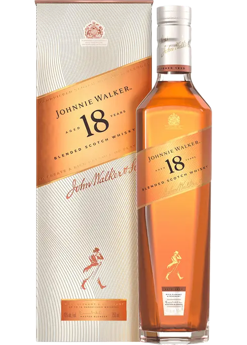 Johnnie Walker 18 Year Blended Scotch Whisky