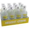 Absolut Vodka Citron 12 x 50ml | Mini Alcohol Bottles