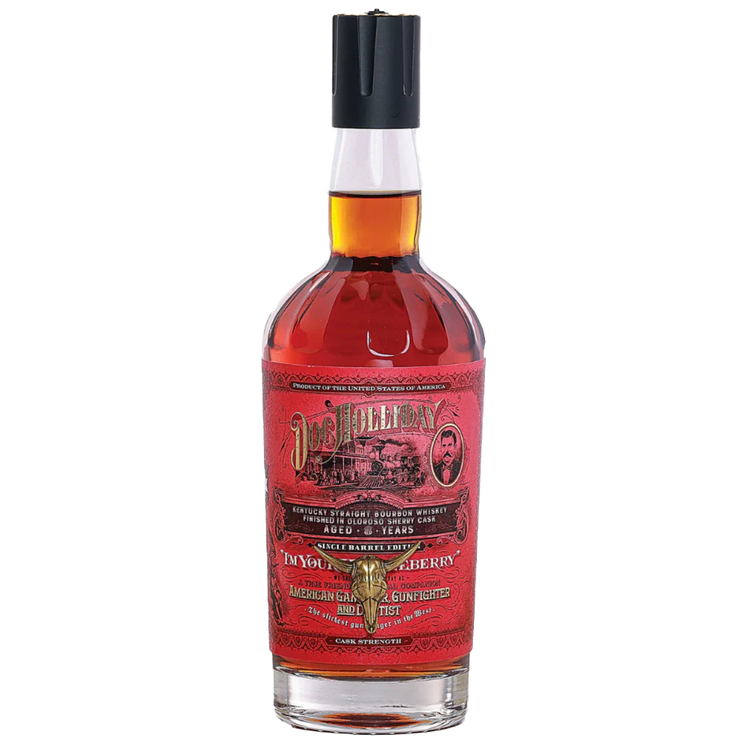 Doc Holliday 8 Year Single Barrel Bourbon Finished in Oloroso Sherry Cask "I'm Your Huckleberry"