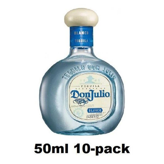 Don Julio Tequila Blanco 10 x 50ml | Mini Alcohol Bottles:Bourbon Central
