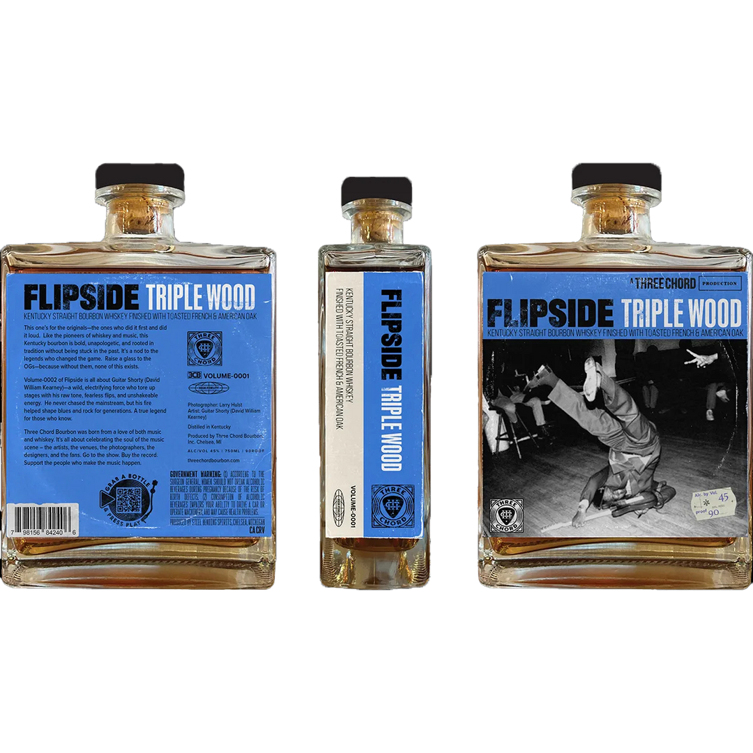 Three Chord Bourbon Un-Edited Blend Of Straight Bourbon Whiskey