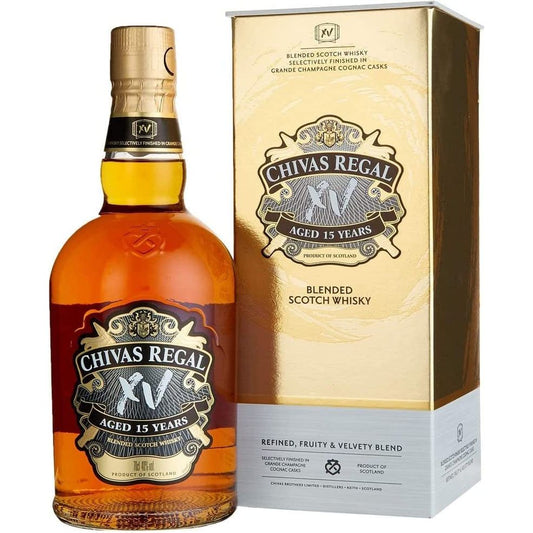 Chivas Regal XV 15 Year Aged Scotch:Bourbon Central