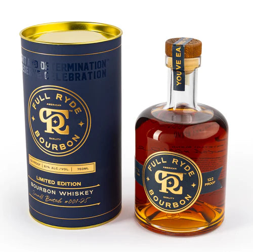 FULL RYDE Bourbon Batch #001-25 122 Proof