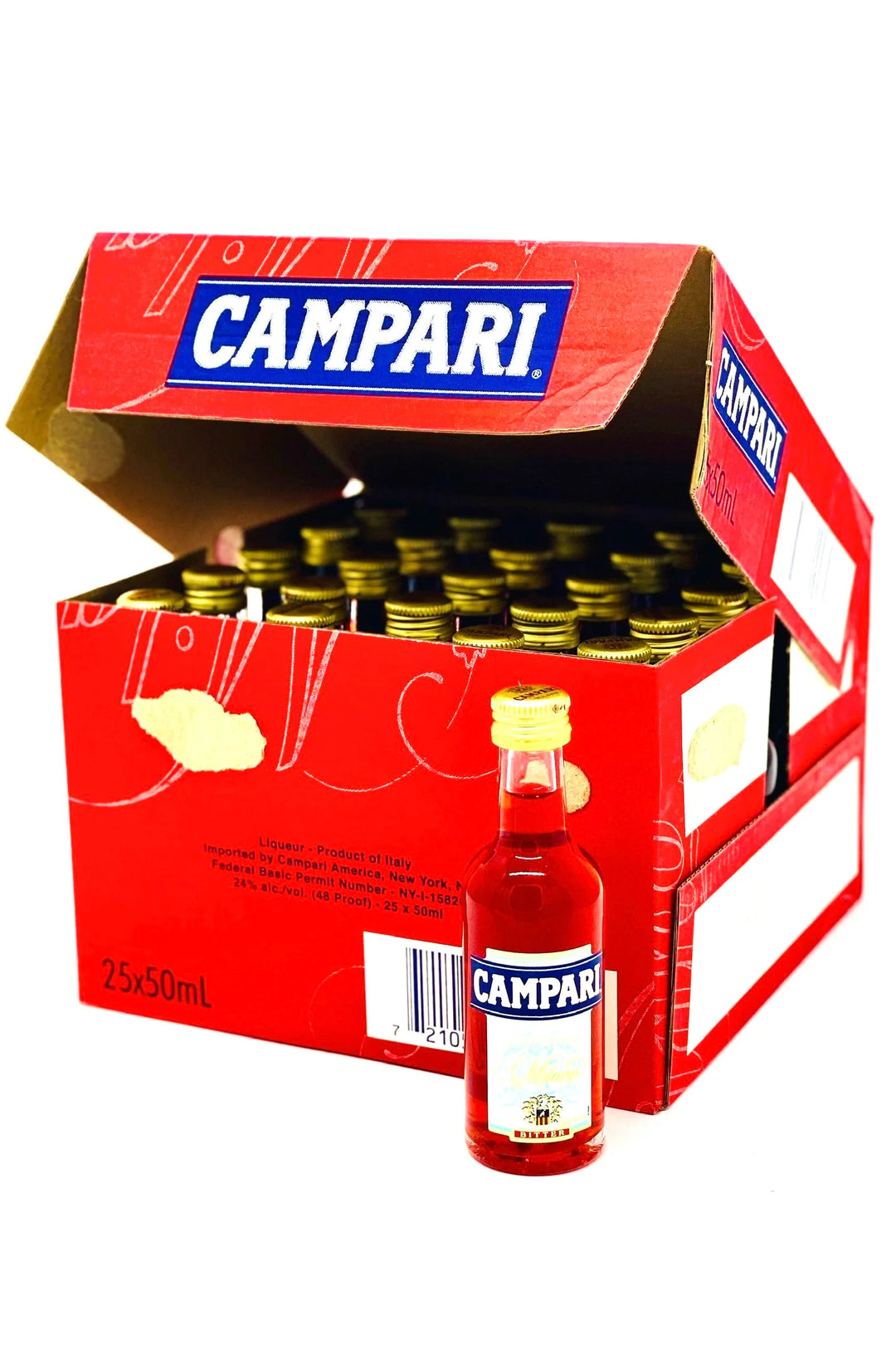 Campari Apertivo 25 x 50 ml | Mini Alcohol Bottles