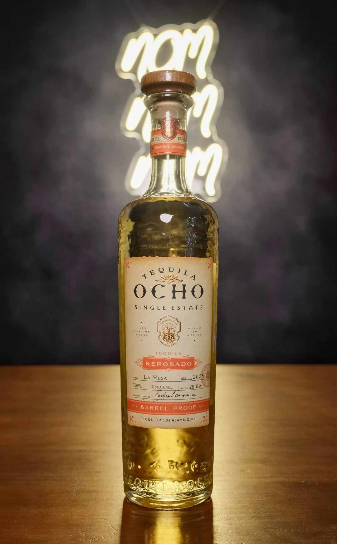 Tequila Ocho Single Estate La Mesa Reposado Barrel Proof