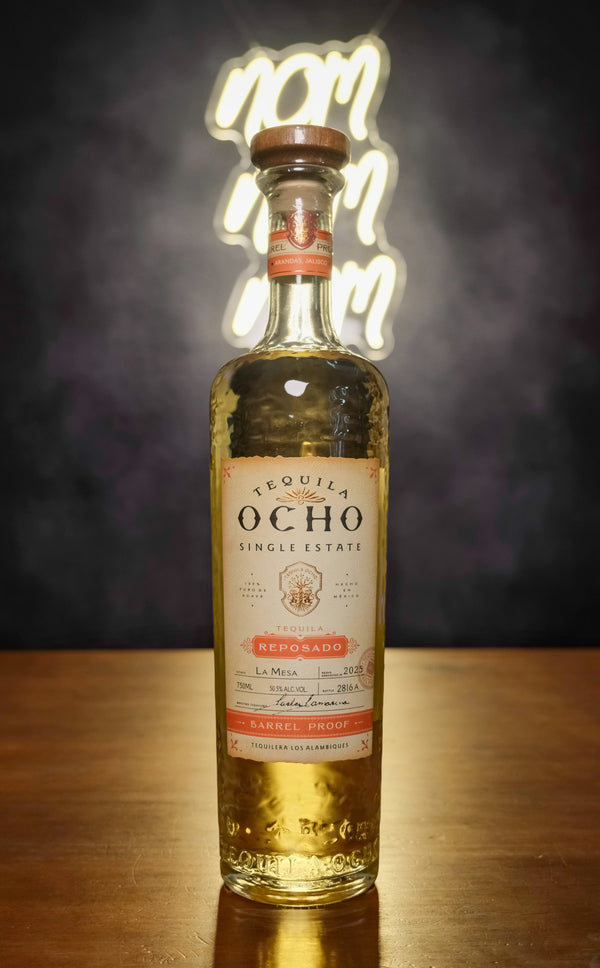 Tequila Ocho Single Estate La Mesa Reposado Barrel Proof