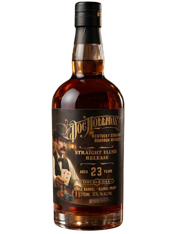 Doc Holliday 23 Year Old Straight Flush Kentucky Whiskey