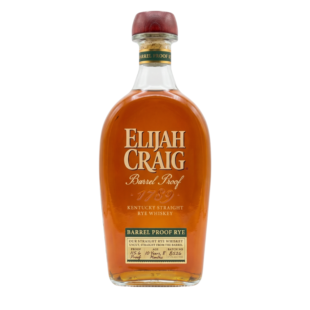 Elijah Craig Barrel Proof Rye Batch #B526