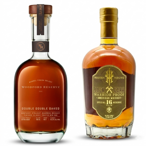 Hooten Young Jack Carr 16 Year Warrior & Woodford Reserve Double Double Oaked Bourbon Bundle