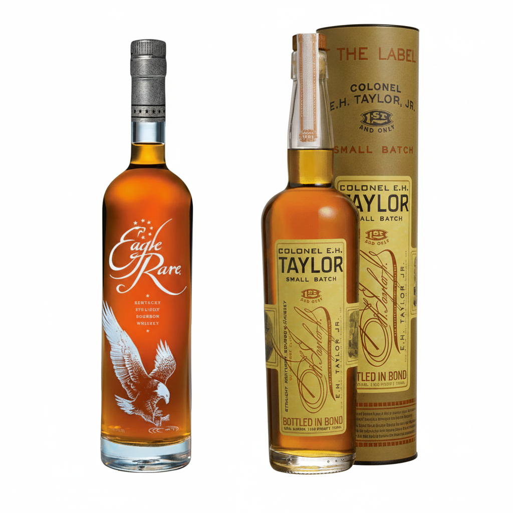 E.H Taylor Small Batch & Eagle Rare Straight Bourbon Bundle