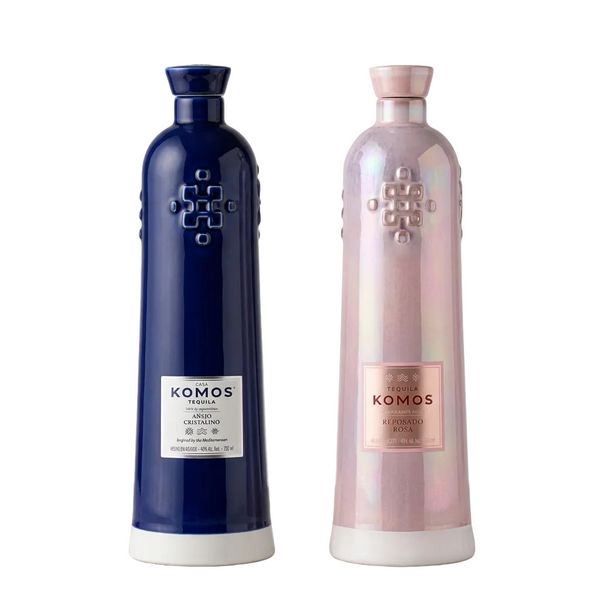 Komos Añejo Cristalino & Reposado Rosa Tequila Bundle