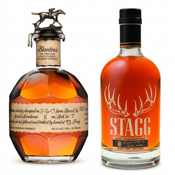 Stagg Straight Bourbon & Blanton's Original Single Barrel Bourbon Bundle