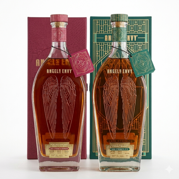 Angel's Envy Cask Strength 2026 Dual Release Bourbon & Rye Bundle