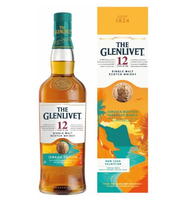 The Glenlivet 12 Year Jamaica Edition Rum Cask Selection Single Malt Scotch Whisky

This