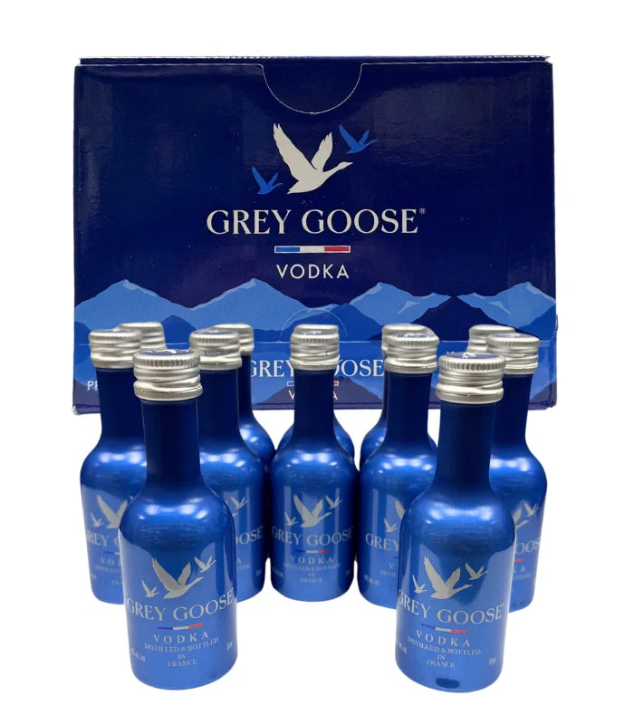 Grey Goose Vodka 12 x 50ml | Mini Alcohol Bottles