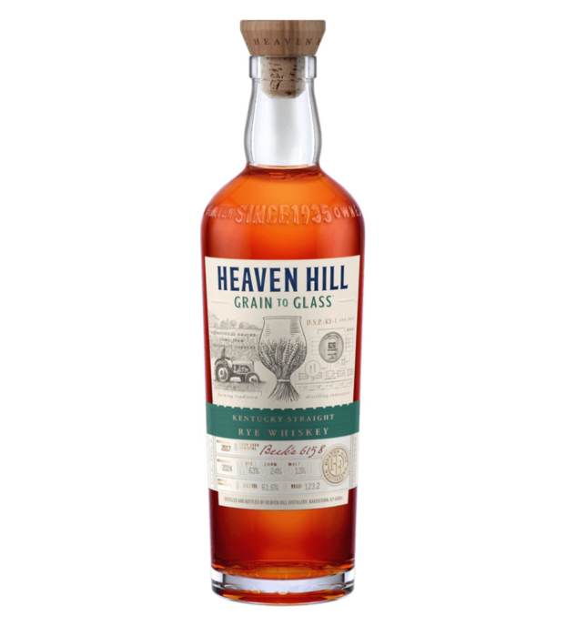 Heaven Hill Grain to Glass 6 Year 2025 Kentucky Straight Rye Whiskey