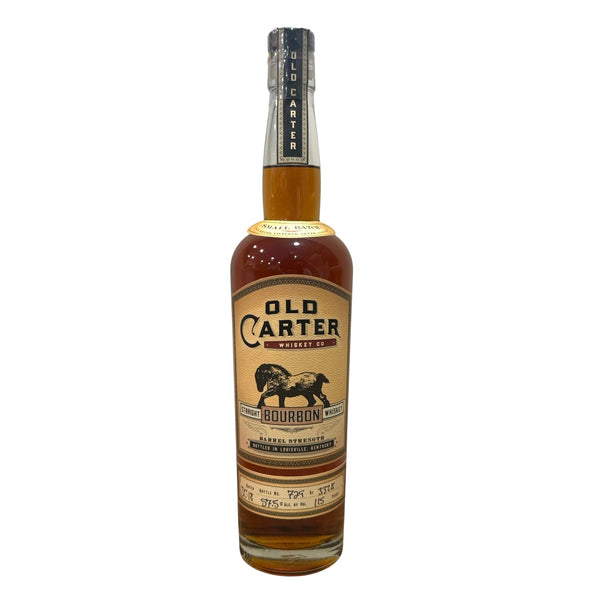 Old Carter Straight Bourbon Whiskey Batch 18 115 Proof