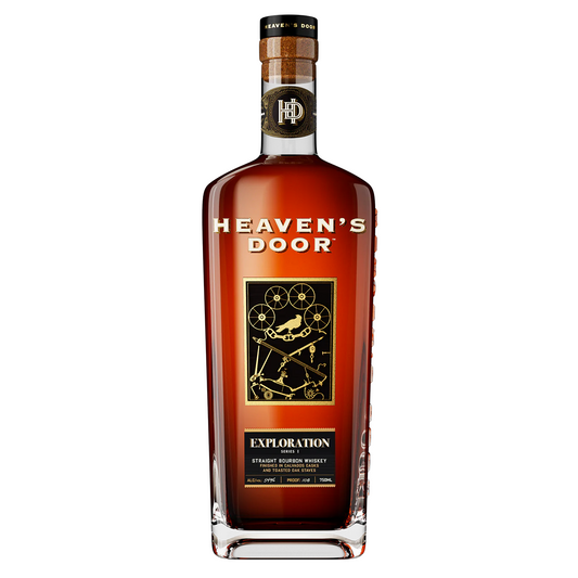 Heaven's Door Straight Bourbon Whiskey Single Barrel Calvados Casks Finish